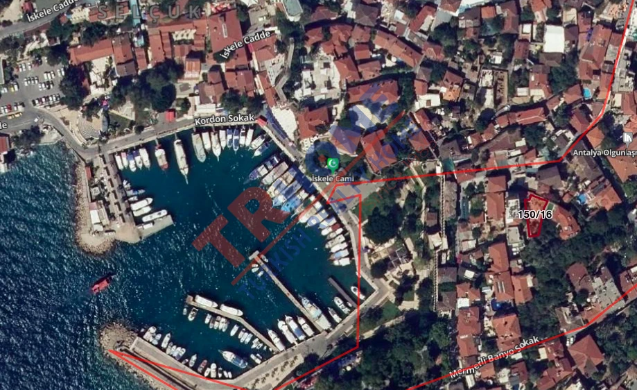 Antalya,Tarihi Kaleiçinde Arsa(302m²), Yatırım Fırsatı